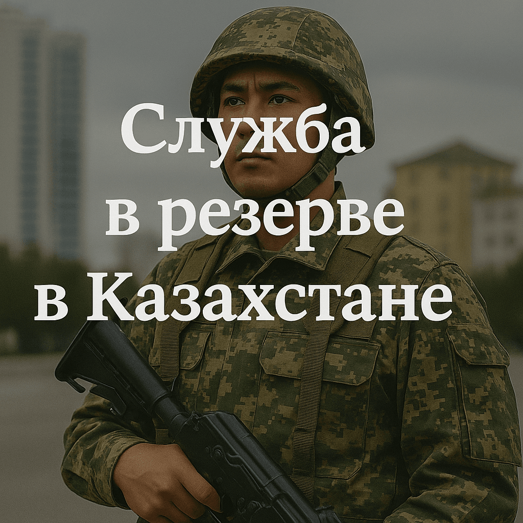 Читать: Введение службы в резерве в Казахстане с мая 2025 года