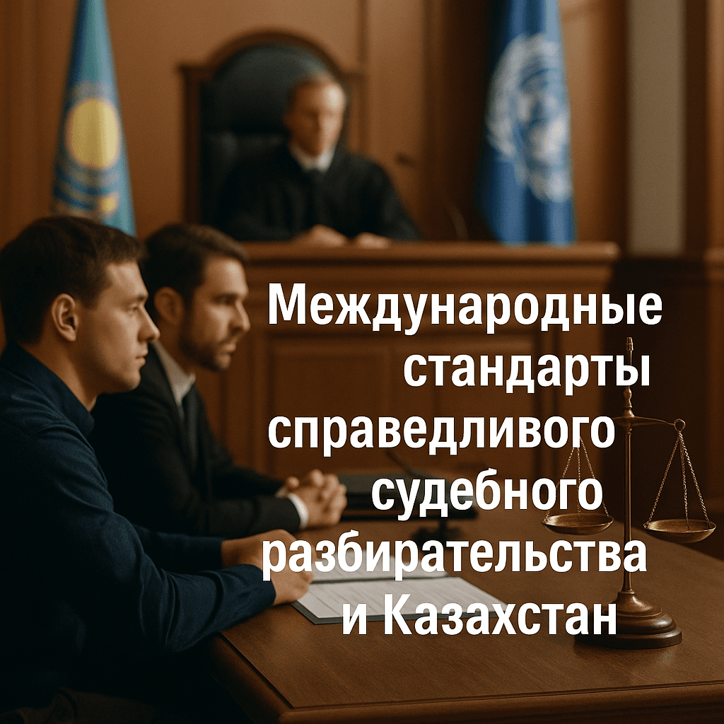 Читать: Международные стандарты справедливого судебного разбирательства и Казахстан