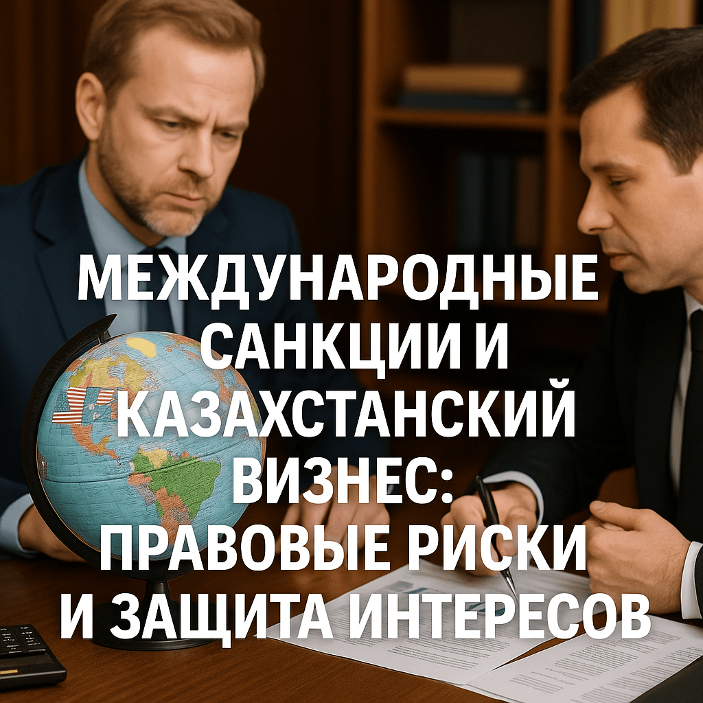 Читать: Международные санкции и казахстанский бизнес: правовые риски и защита интересов
