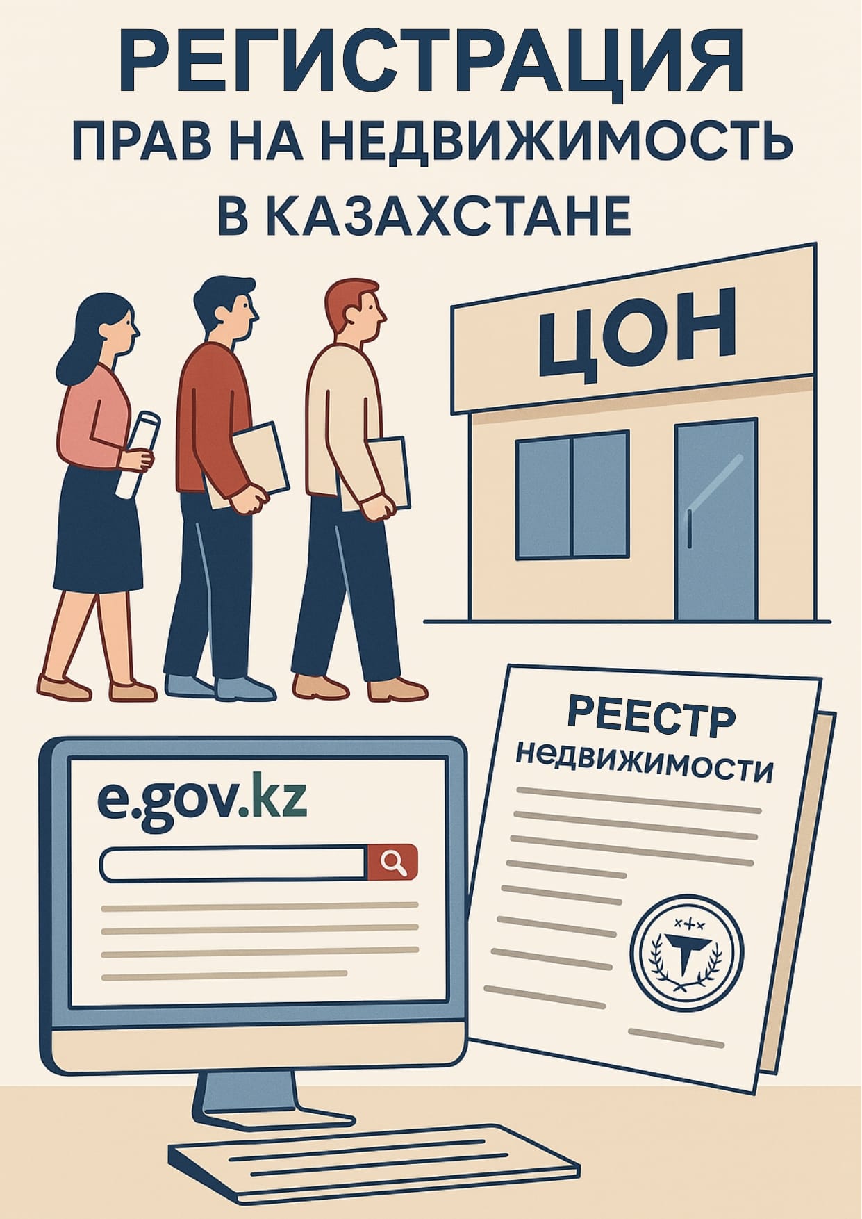 Читать: Регистрация прав на недвижимость в Казахстане: Порядок и сроки