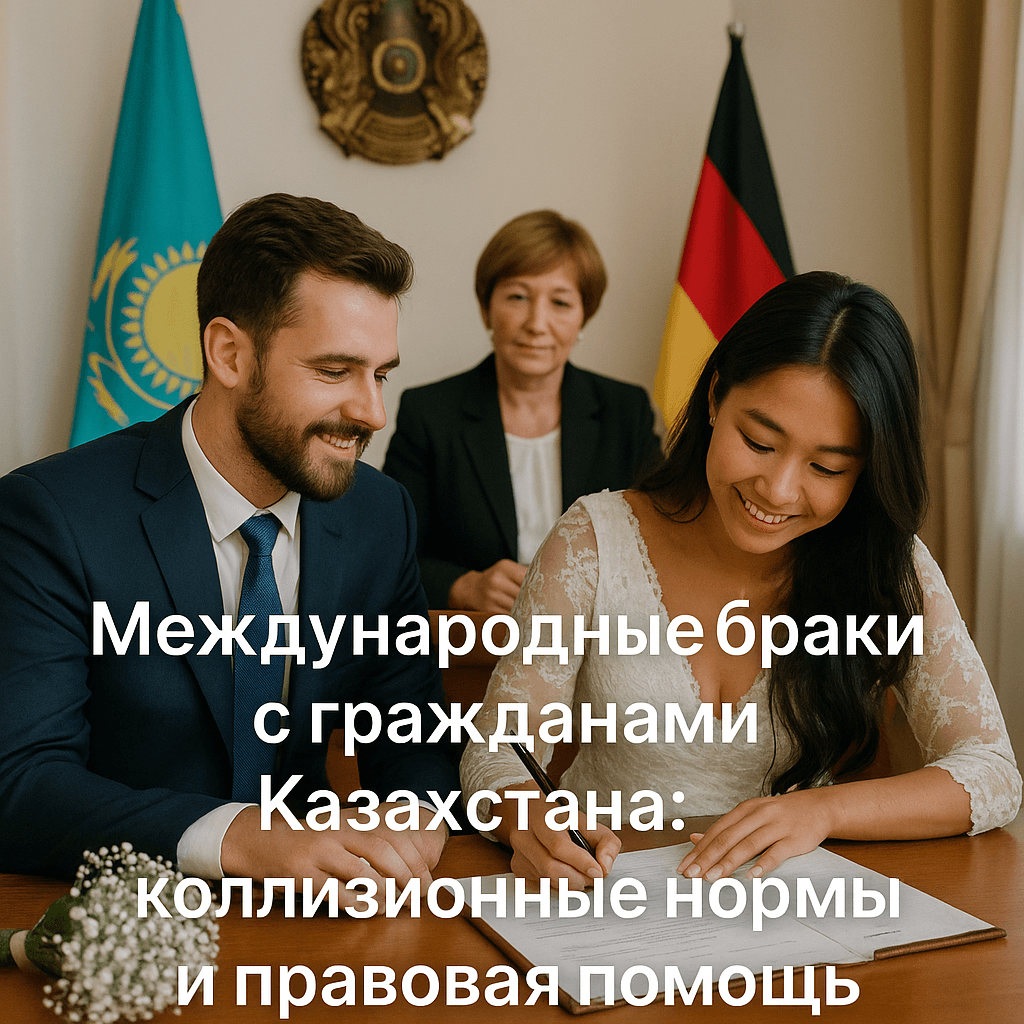 Читать: Международные браки с гражданами Казахстана: коллизионные нормы и правовая помощь
