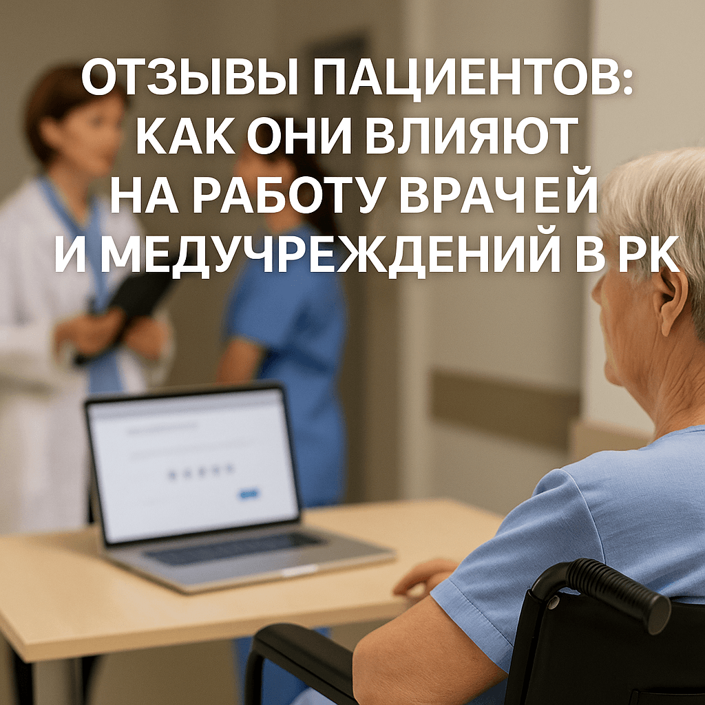 Читать: Отзывы пациентов: как они влияют на работу врачей и медучреждений в РК
