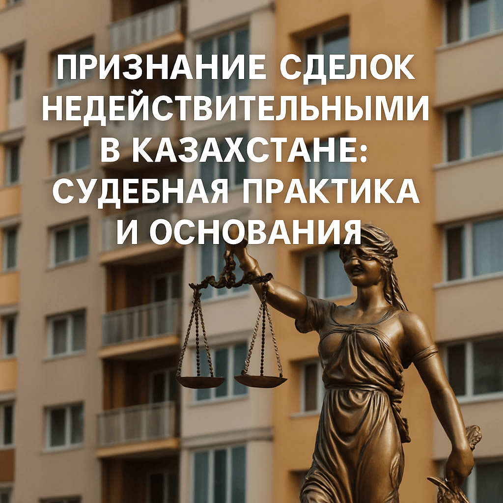 Читать: Признание сделок недействительными в Казахстане: судебная практика и основания