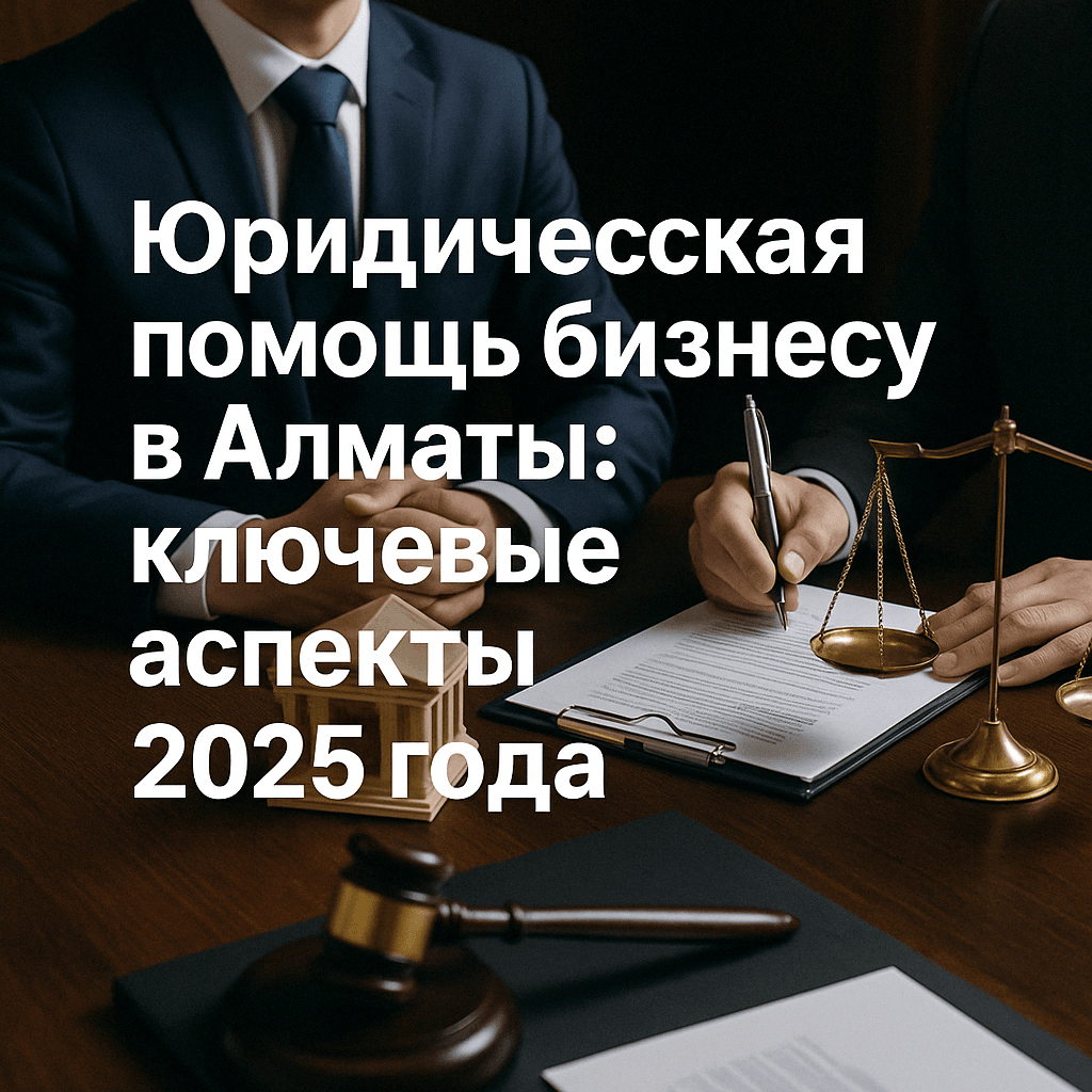 Читать: Юридическая помощь бизнесу в Алма-Ате: ключевые аспекты 2025 года