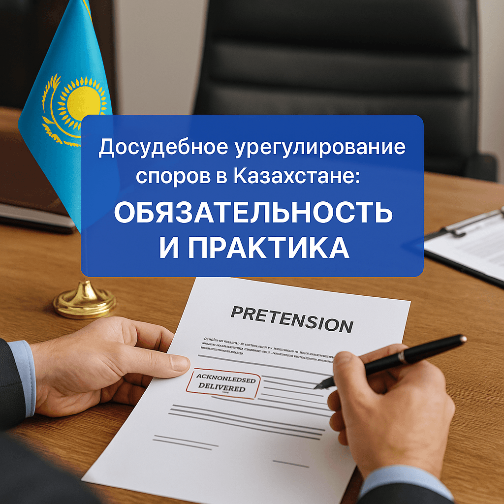 Читать: Досудебное урегулирование споров в Казахстане: обязательность и практика