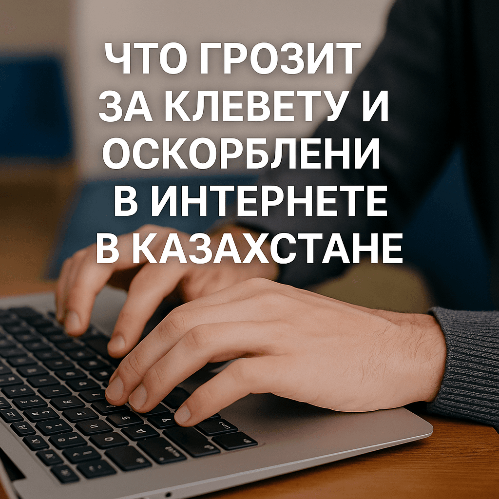 Читать: Что грозит за клевету и оскорбления в интернете в Казахстане