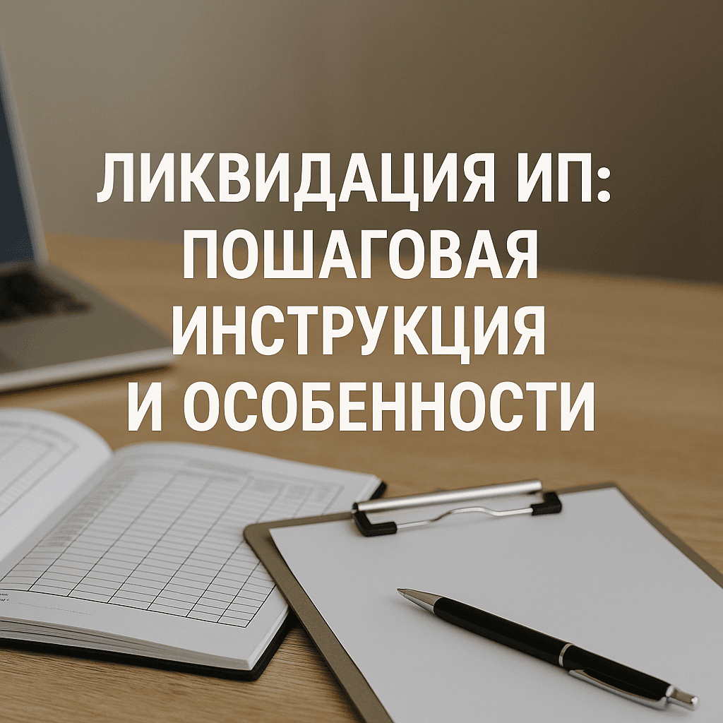 Читать: Ликвидация ИП:  пошаговая инструкция и особенности