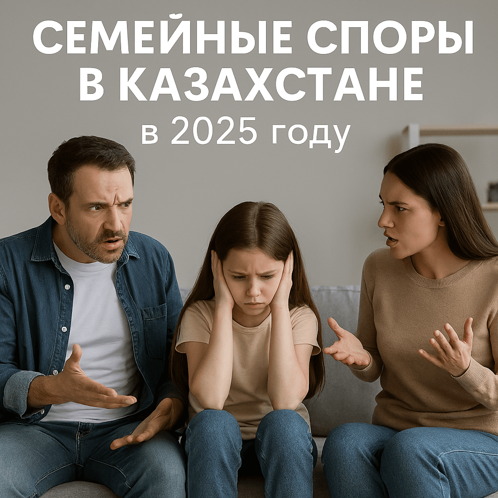 Читать: Семейные споры в Казахстане в 2025 году: раздел имущества, алименты и права на детей