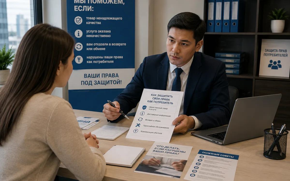 Читать: Защита прав потребителей в Казахстане