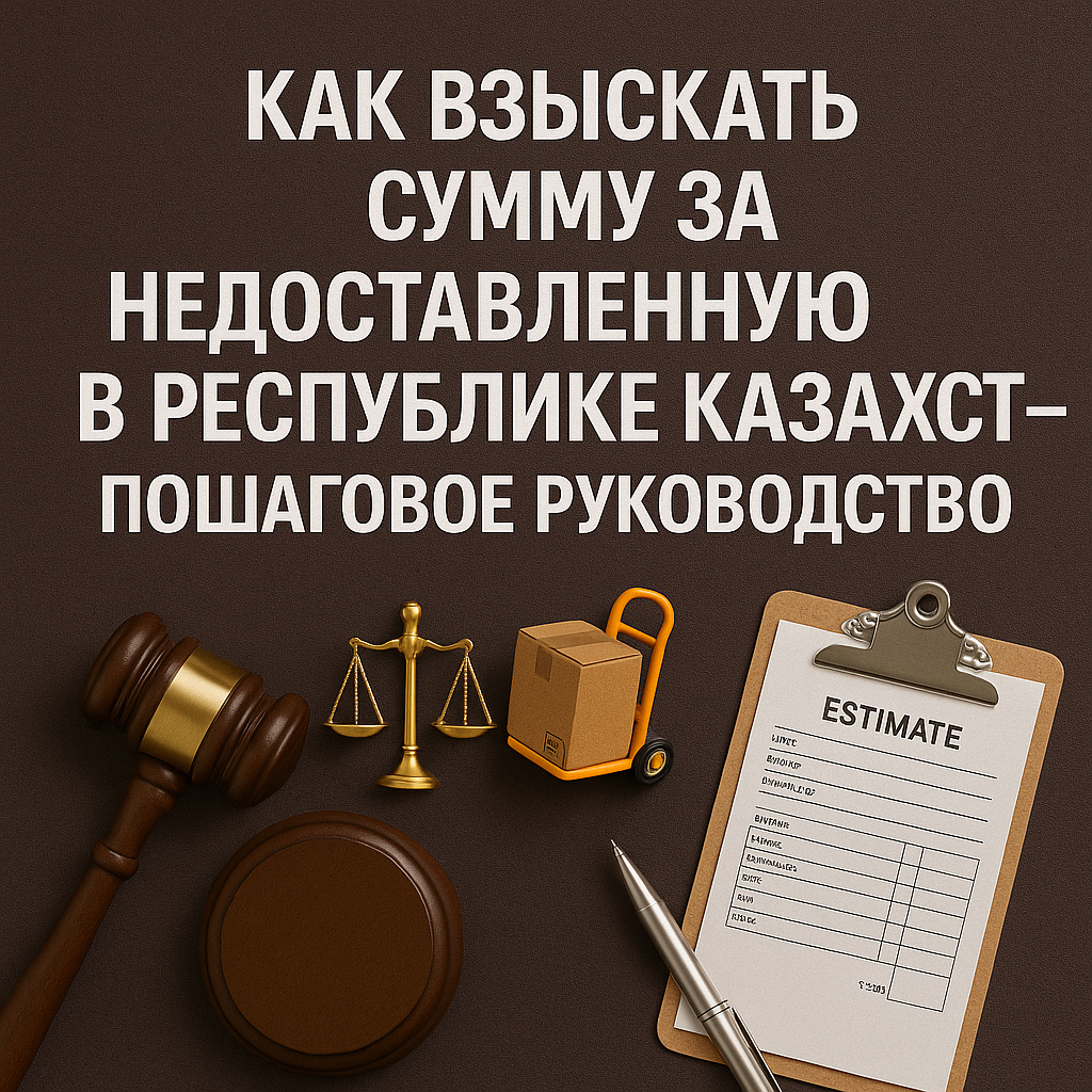 Как взыскать сумму за недоставленную мебель в Республике Казахстан – Пошаговое руководство
