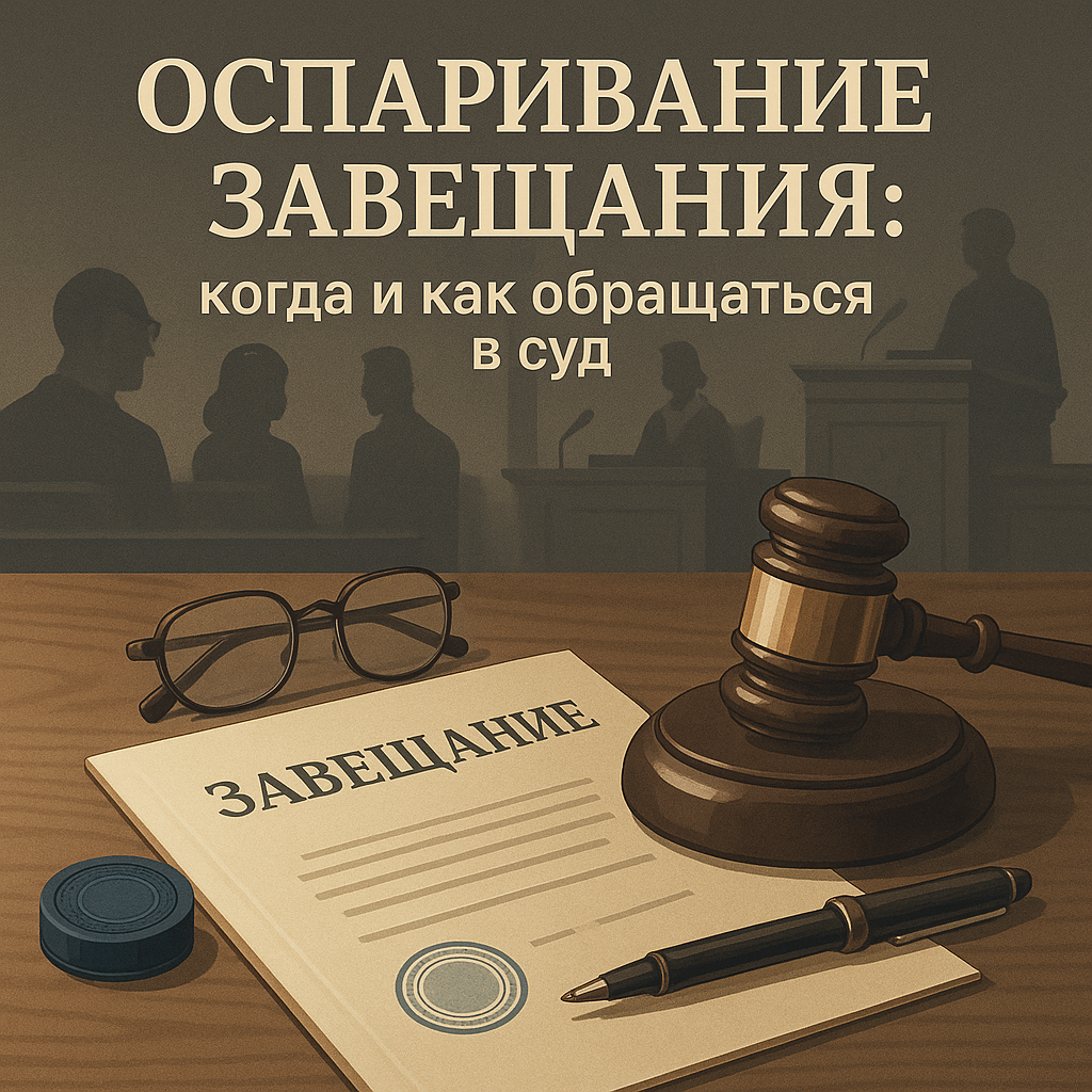 Оспаривание завещания: возможные причины и порядок действий