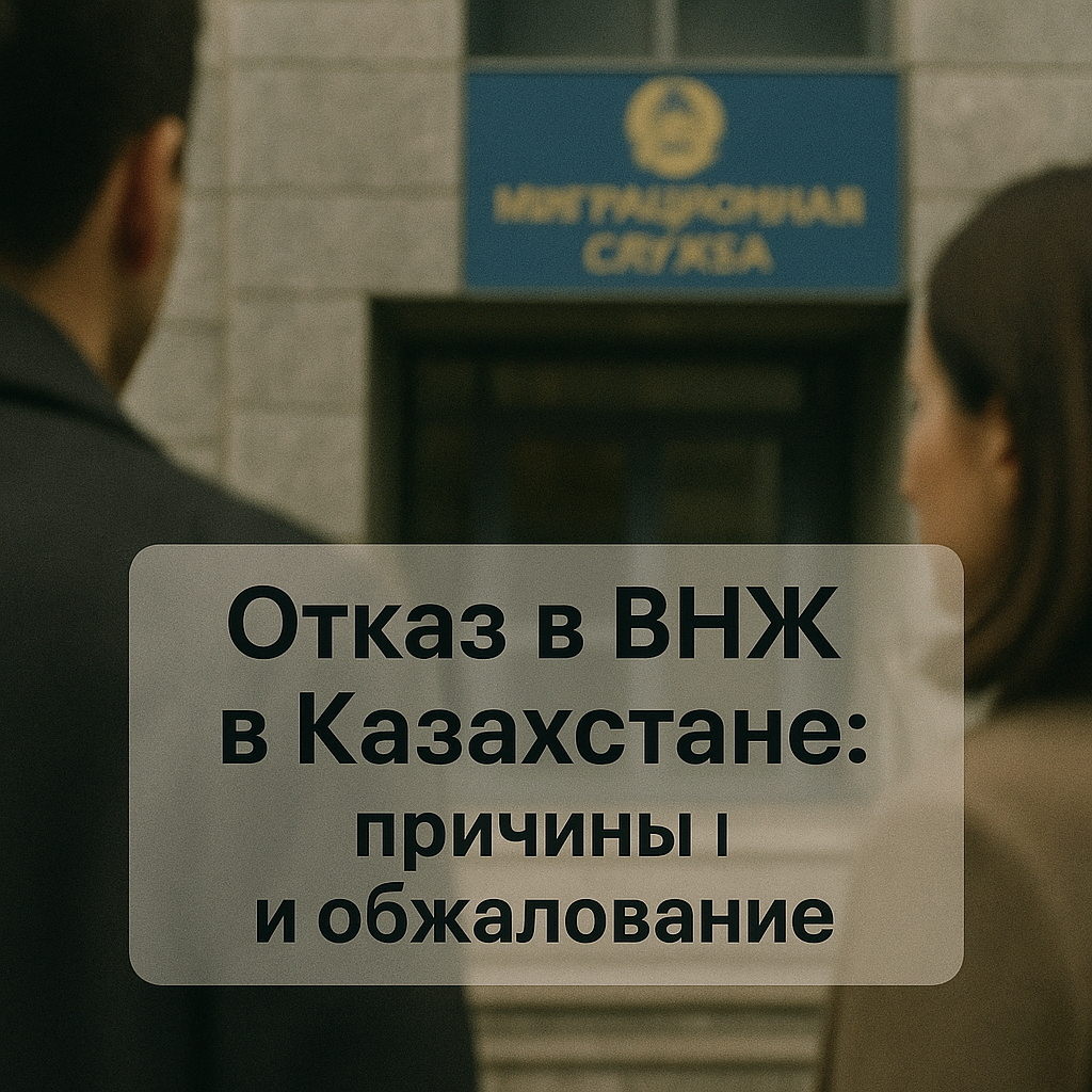 Причины отказа в ВНЖ в Казахстане: документы и повторная подача